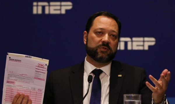 Presidente do Inep, Alexandre Lopes (Foto: Fabio Rodrigues Pozzebom | Agência Brasil)