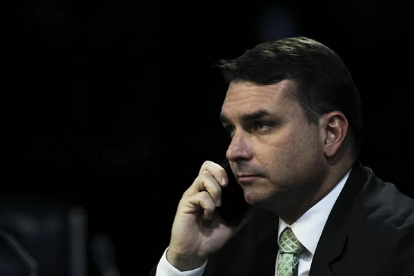 Senador Flávio Bolsonaro (Republicanos-RJ) (Foto: Reprodução)