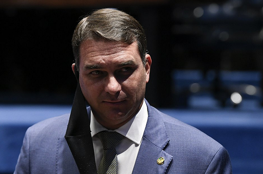 Senador Flávio Bolsonaro (Republicanos-RJ) (Foto: Reprodução)