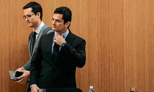 Procurador Deltan Dallagnol e o ex-juiz Sergio Moro (Foto: Reprodução)