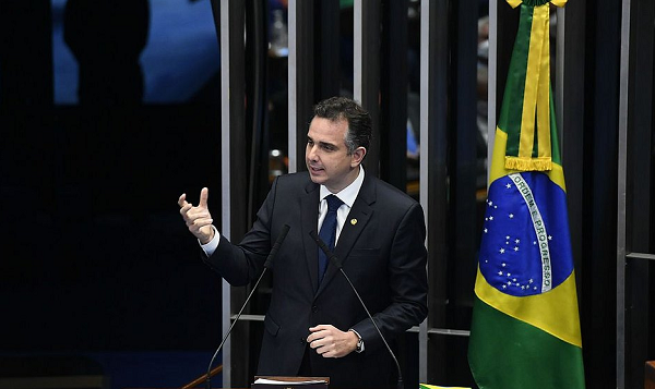 Senador Rodrigo Pacheco (DEM-MG) (Foto: Marcos Oliveira | Agência Senado)