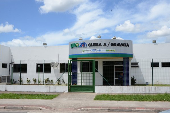 Unidade de Pronto Atendimento (UPA), no bairro da Gleba A (Foto: Reprodução)