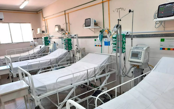 Taxa de ocupação dos leitos de UTI adulto é de 74% (Foto: Reprodução)