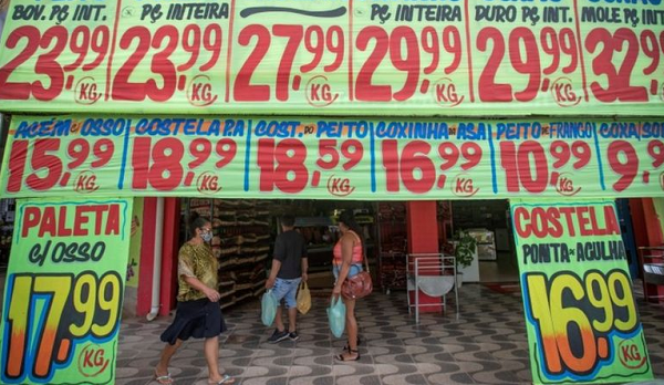 Inflação de alimentos cresceu três vezes mais do que índice oficial (Foto: Reprodução)