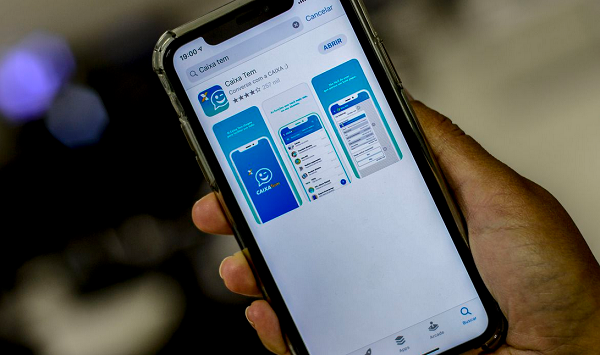 Caixa Econômica Federal convida os usuários do aplicativo Caixa Tem a atualizar os dados cadastrais no aplicativo (Foto: Marcello Casal Jr | Agência Brasil Economia)