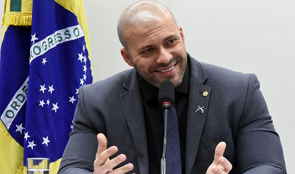 Bolsonarista Daniel Silvei, eleito deputado federal pelo PSL (Foto: Reprodução)