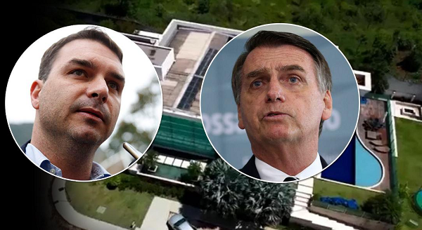 Mansão comprada pelo senador Flávio Bolsonaro (Republicanos - RJ) está avaliada em R$ 5.97 milhões (Foto: Reprodução)