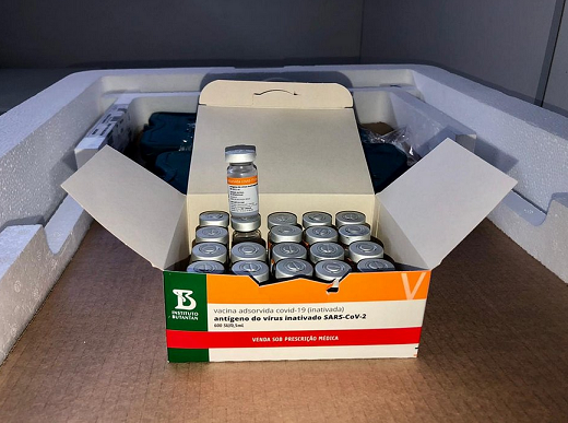Dez frascos da vacina contra a covid-19 foram roubados de Unidade Básica de Saúde, em São Paulo (Foto: Reprodução)