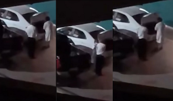 Aplicação clandestina de vacinas foi feita na garagem da empresa de transportes viação Saritur, em Belo Horizonte (MG) (Foto: Reprodução)