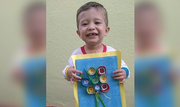 Bernardo José Rivera, 03 anos (Foto: Reprodução)