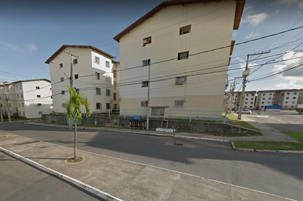 Conjunto Habitacional Algarobas, bairro Santa Maria (Foto: Print | Google Maps)
