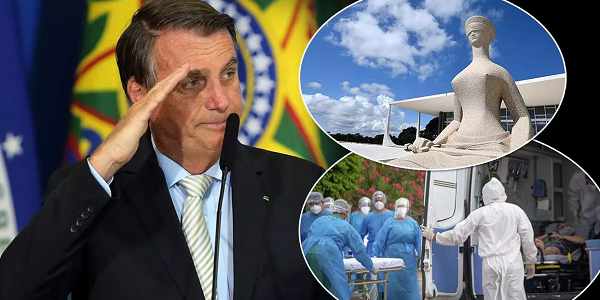 Bolsonaro critica diretamente a Corte Suprema (Foto: Reprodução)