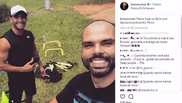 Depois de perder mais de 15 quilos, Bruno Covas continuou adepto de dieta rigorosa e exercícios rotineiros (Foto: Reprodução/Instagram)