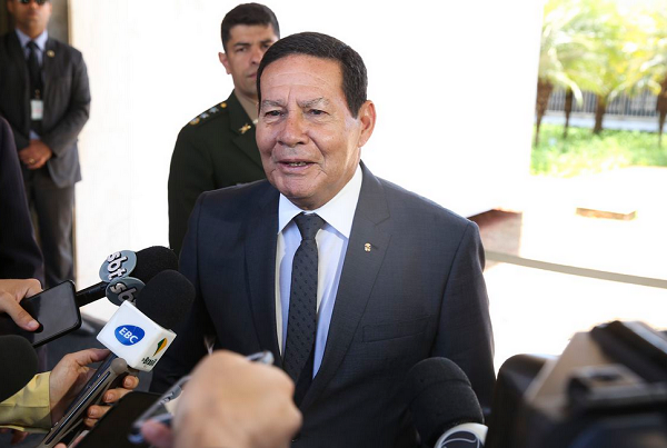 Vice-presidente da República, general Hamilton Mourão (Foto: Reprodução)