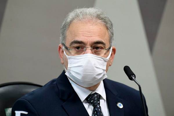 Ministro da Saúde, Marcelo Queiroga, está na lista divulgada nesta sexta (Foto: Jefferson Rudy/Agência Senado/Divulgação)