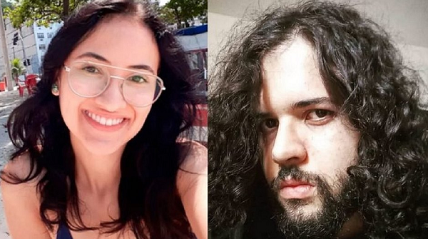 Vitórya Melissa Mota, 22 anos, foi morta a facadas por Matheus dos Santos da Silva, 21 (Foto: Reprodução)
