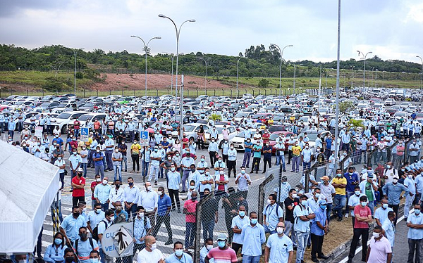 Ford anunciou o fechamento das fábricas da Bahia e de Taubaté (SP) em janeiro (Foto: Reprodução)