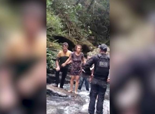 Lázaro Barbosa invadiu uma propriedade rural e fez três reféns (Foto: Reprodução)