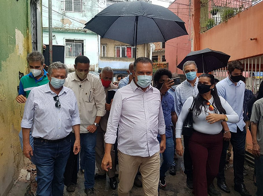 De acordo com o governador, apesar das restrições em vigor para conter o avanço do vírus, os índices teimam em não cair (Foto: Reprodução)