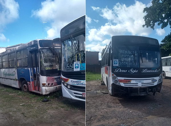 Mais de 20 veículos parados, a maioria desde o ano passado, quebrados na garagem, se deteriorando cada dia mais (Foto: Cedida)