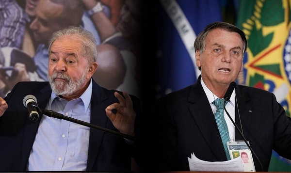 Pesquisa de citação espontânea mostra que o petista ganharia o pleito por 58% dos votos, ante 31% de Bolsonaro (Foto: Reprodução)