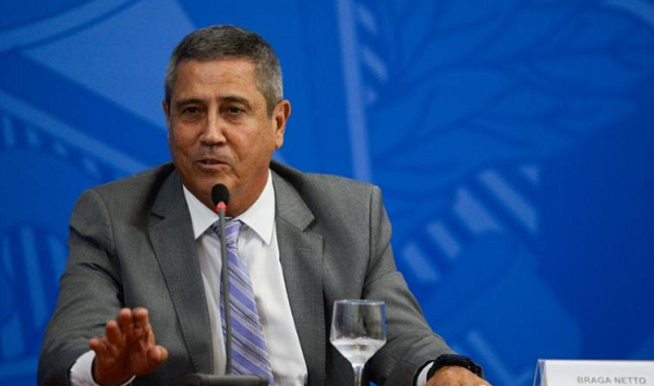 Ministro da Defesa, Walter Braga Netto (Foto: Reprodução)