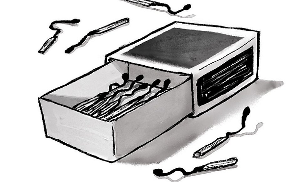 As sobrecargas profissionais estão soterrando nossos limites, nos levando ao colapso total, também conhecida como síndrome de burnout (Casa Grida com ilustração de Morgana Miranda)