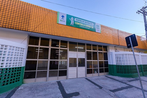 Centro de Vacinação de Camaçari (Foto: Reprodução)
