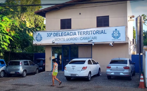 Delegacia Territorial de Monte Gordo, em Camaçari (Foto: Reprodução/Google Street View)