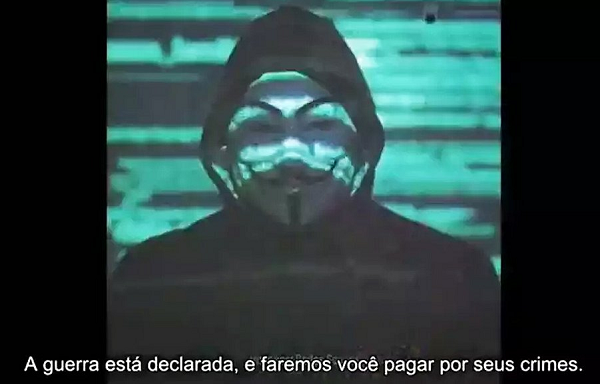 Hackers acusaram o presidente de ameaçar um golpe colocando em suspeita o processo eleitoral (Foto: Reprodução)