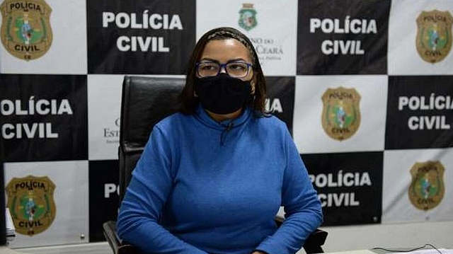 Delegada Ana Paula Barroso, diretora adjunta do Departamento de Proteção aos Grupos Vulneráveis (DPGV) da Polícia Civil do Ceará (Foto: Reprodução)