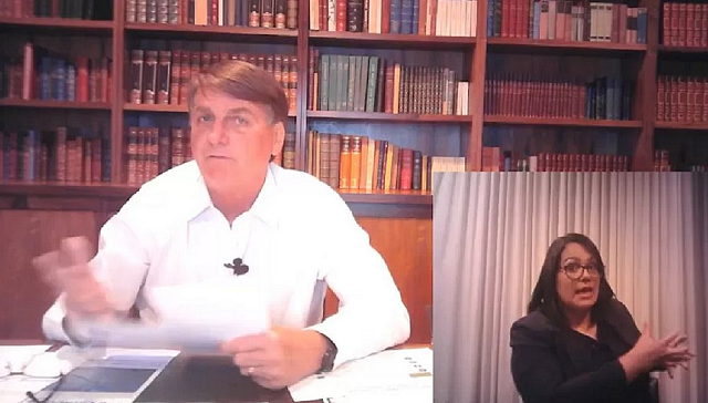 Presidente Jair Bolsonaro (Foto: Reprodução)