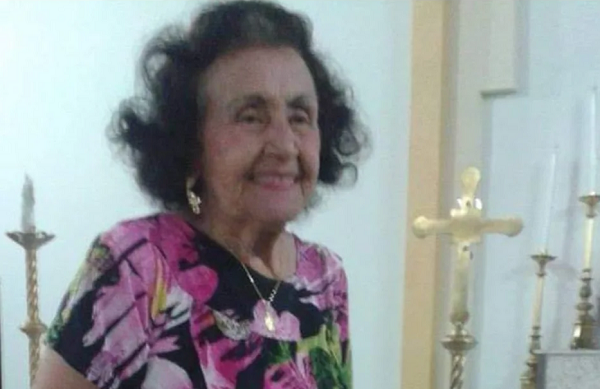 Carolina Lopes de Almeida, de 93 anos (Foto: Reprodução)