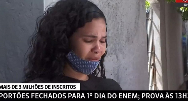 A estudante Débora Gomes, de 26 anos, é mãe de duas crianças (Foto: Reprodução)