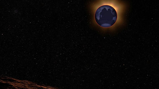 No auge do fenômeno, Lua terá mais de 97% de sua superfície coberta pela sombra da Terra e ganhará uma aparência avermelhada (Foto: Reprodução/Nasa) No auge do fenômeno, Lua terá mais de 97% de sua superfície coberta pela sombra da Terra e ganhará uma aparência avermelhada (Foto: Reprodução/Nasa)
