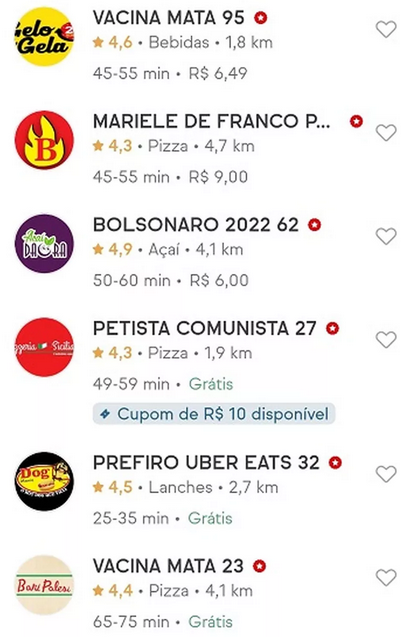 Empresa afirma ainda que os nomes corretos 'estão sendo restabelecidos' (Foto: Reprodução)