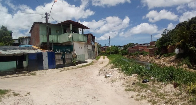 Bairro Jardim Brasília, em Camaçari (Foto: Reprodução)