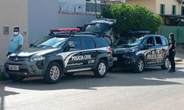 Os adolescentes foram apreendidos após investigação qualificada da PC de Campos Altos (Foto: PCMG/Divulgação)