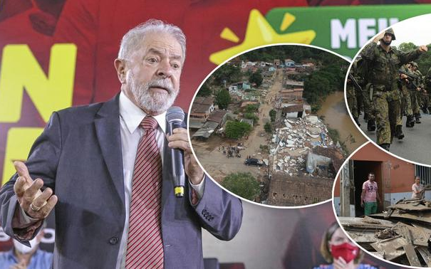 Ex-presidente Lula cobrou das Forças Armadas apoio ao resgate e assistência às vítimas da tragédia (Foto: Reprodução/Brasil 247)