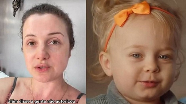 Morgana Secco, mãe da bebê Alice, foi até as redes sociais desabafar sobre o assunto (Foto: Reprodução)