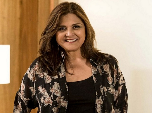 A atriz Elizangela, de 67 anos (Foto: Reprodução)