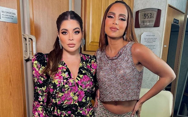 A influencer Gkay e a cantora Anitta (Foto: Reprodução)