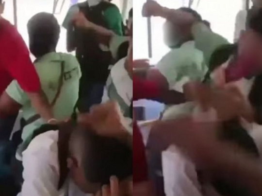 A vítima e os agressores estudam no Colégio Estadual José de Freitas Mascarenhas (Foto: Arquivo Pessoal)
