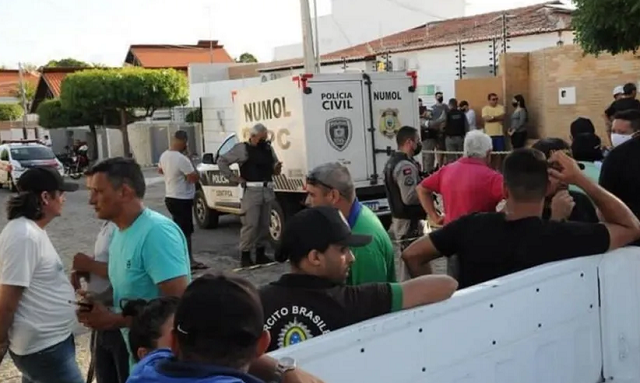 O adolescente utilizou uma arma de fogo do pai, que trabalhava como policial militar (Foto: Reprodução)