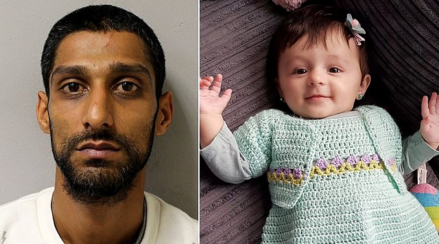 Bebê de apenas 16 meses de vida foi sacudida até a morte, sofrendo graves lesões cerebrais (Foto: Reprodução)