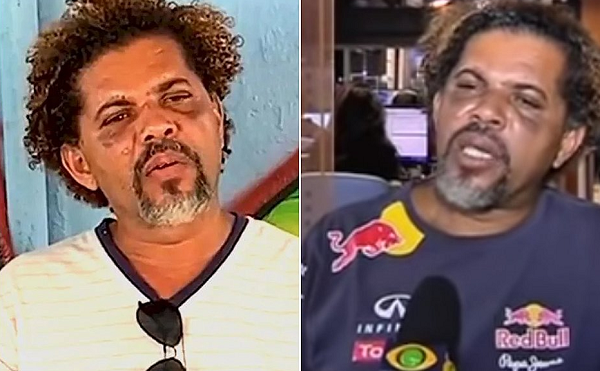 Givaldo deu entrevistas e expôs detalhes do momento em que teve relações sexuais com esposa do personal (Foto: Reprodução)