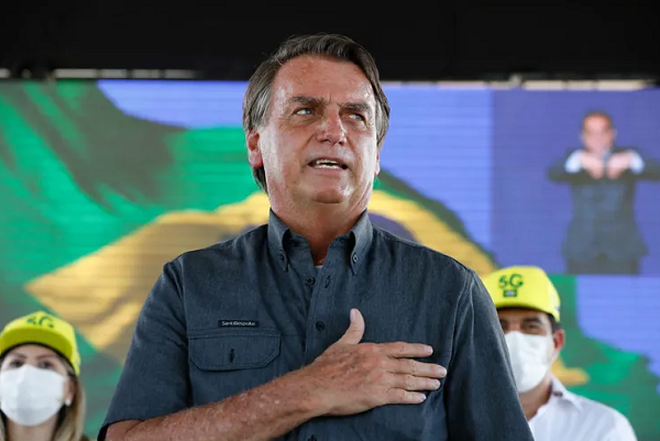 Bolsonaro reforçou ataques ao Supremo Tribunal Federal (Foto: Alan Santos/PR)