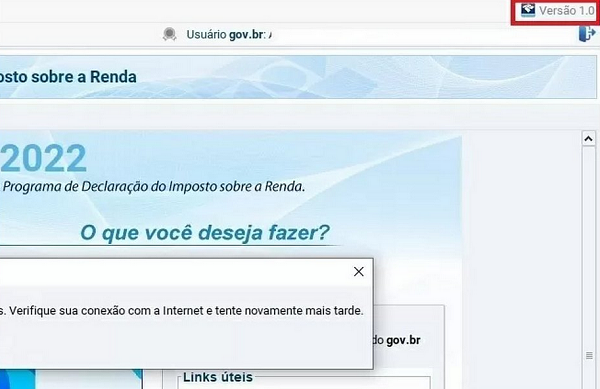 A Receita Federal informou que vai corrigir o erro ainda essa semana (Foto: Reprodução)