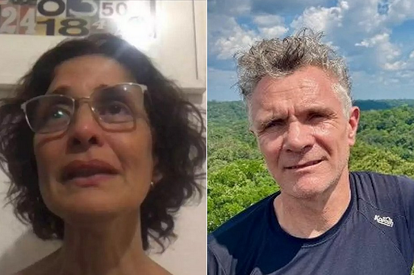Dom e o indigenista Bruno Pereira estão desaparecidos desde a manhã do último domingo (5), na Amazônia (Foto: Reprodução)