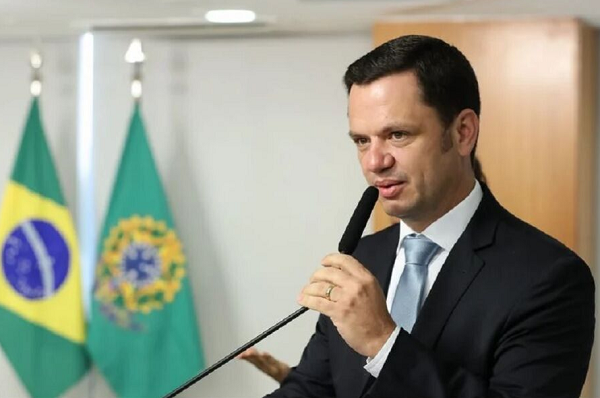 Torres negou que tenha visto Allan dos Santos nos Estados Unidos (Foto: Marcos Corrêa/PR)